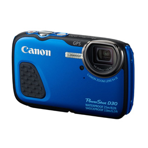 Canon PowerShot D30 Vorderseite